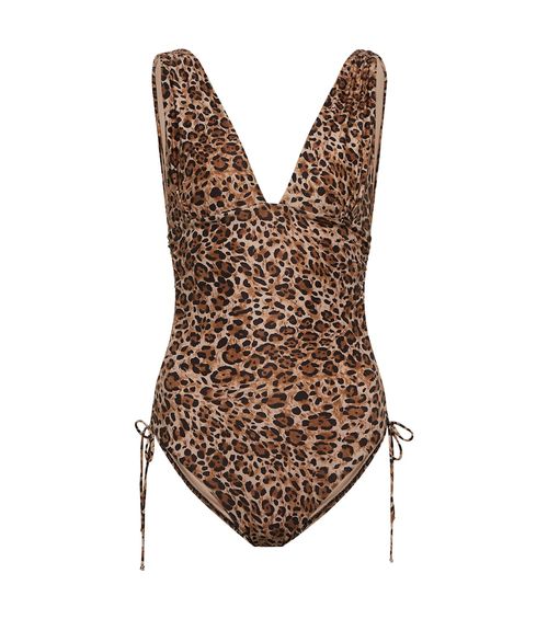 Chile cheetah-print swimsuit