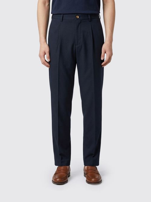 Pants Men color Blue