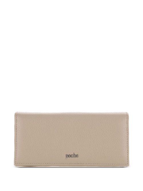 Leather wallet - Neutrals