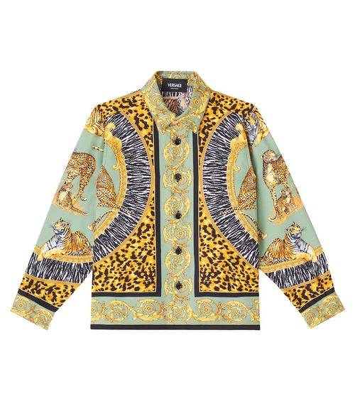 Wild Cats silk shirt