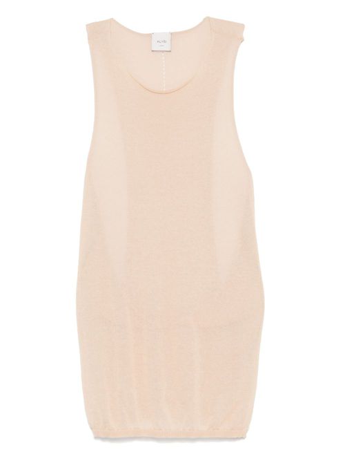 Cotton tank top - Neutrals