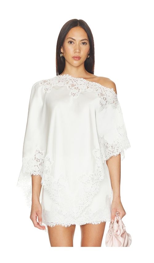 Lovers and Friends x Blake Evin Bruna Cape Top in Ivory. XXS also in