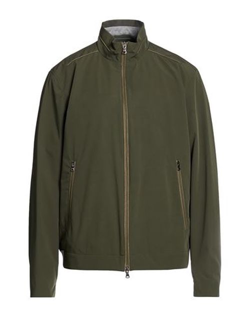 Man Jacket Military green Size XXL Polyester, Elastane