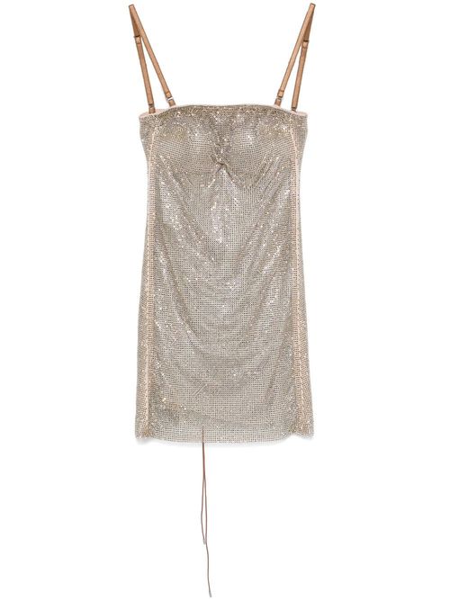Selena mini dress - Neutrals
