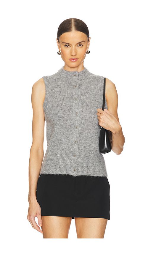 L'Academie Krysten Sweater in Heather Grey - Grey. M also in XS, XXS