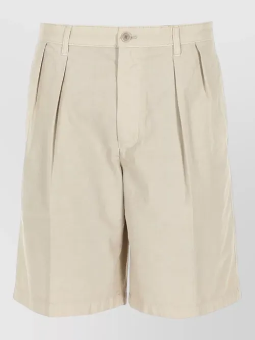 Aspesi - tailored pants pleated front belt loop