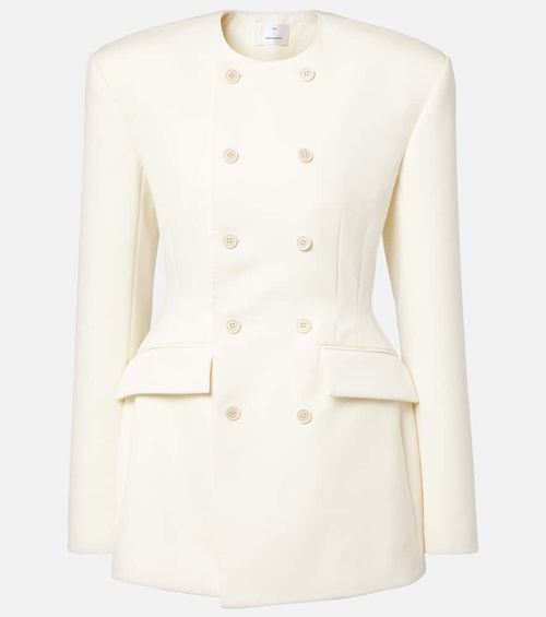 Wardrobe. NYC RHW double-breasted minidress