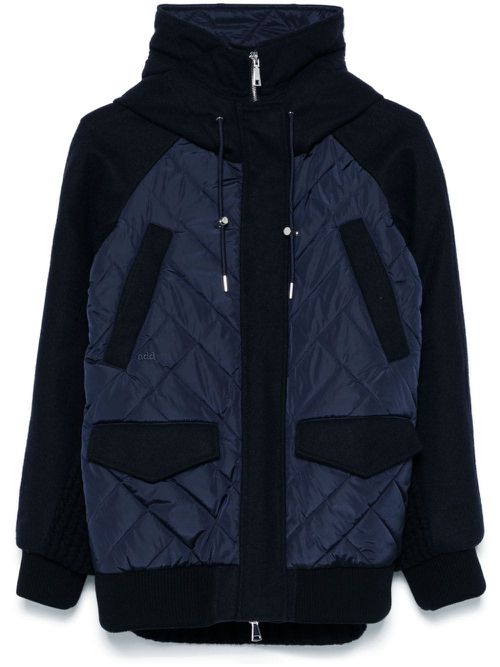 Hooded ped jacket - Blue