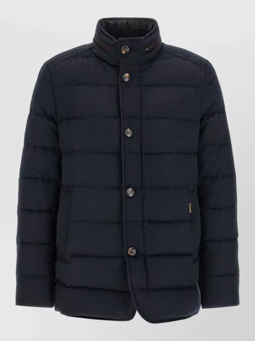 Moorer - nolde down jacket high collar