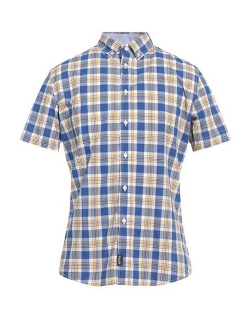 Man Shirt Blue Size L Cotton