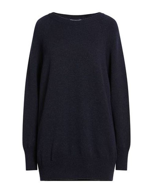 Woman Sweater Midnight blue Size L Cashmere, Wool