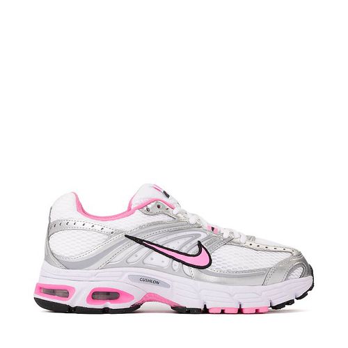 Womens Nike Air Max Moto 2K Athletic Shoe - White / Metallic Silver / Black / Pink Spe