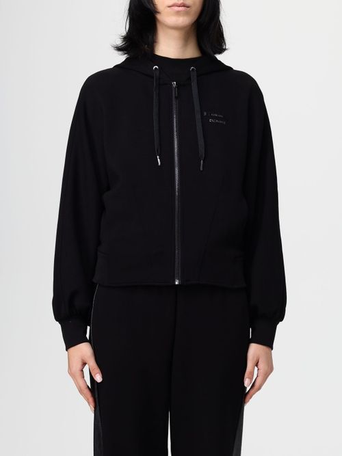 Sweatshirt Woman color Black