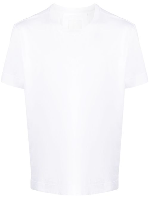 Givenchy Small 4G Logo Embroidered Oversized T-Shirt in White - White