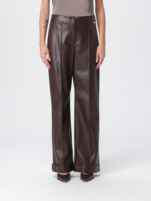 Pants Woman color Brown