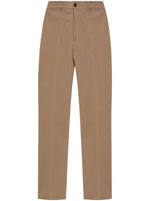 Cotton chino trousers - Neutrals