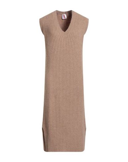 Woman Midi dress Camel Size ONESIZE Acrylic, Polyamide, Polyester, Wool, Viscose