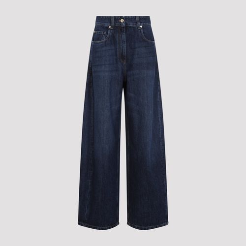 Women's Barrel Denim Jeans in 100% Cotton