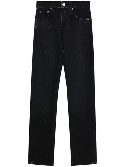 Straight-leg jeans - Black