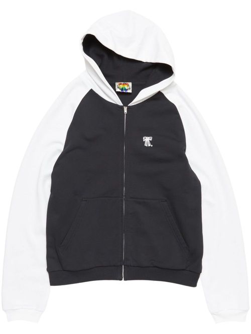 Zip-up hoodie - Black