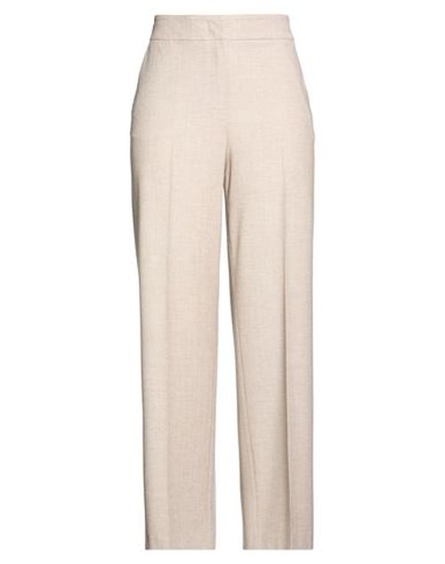 Woman Pants Beige Size 10 Virgin Wool, Viscose, Polyamide, Elastane, Polyester