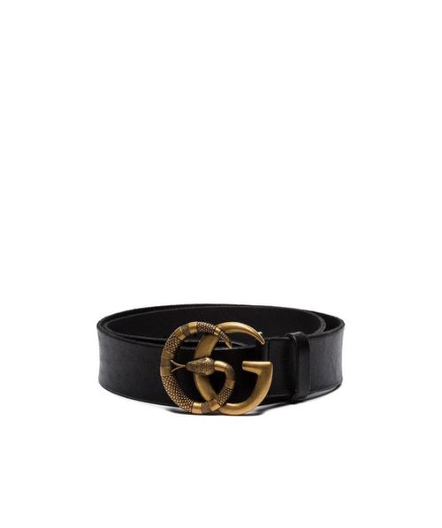 Double G snake buckle belt