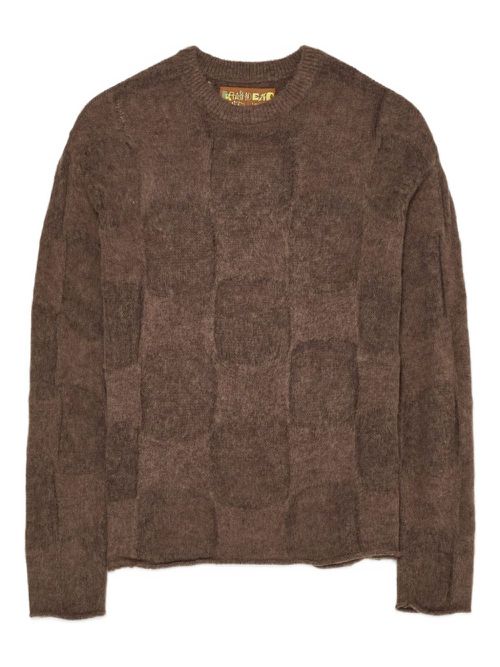 Brain Dead crew-neck sweater - Brown