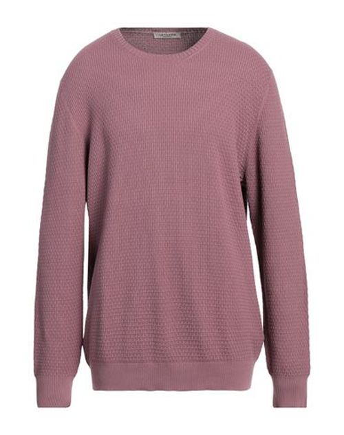 La Fileria Man Sweater Mauve Size 48 Cotton