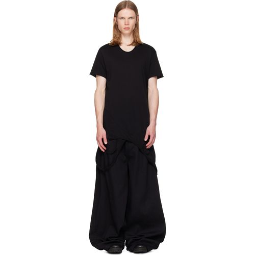Black Loots Half Sleeve T-shirt