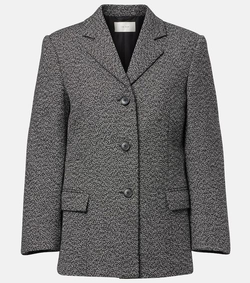 Eudora cashmere and wool blazer