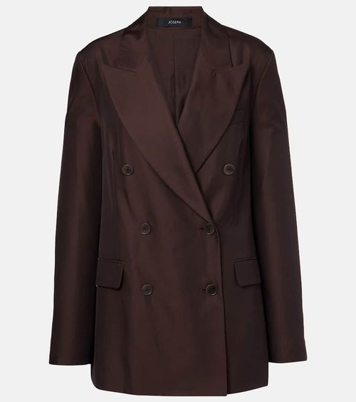 Valery silk and cotton blazer
