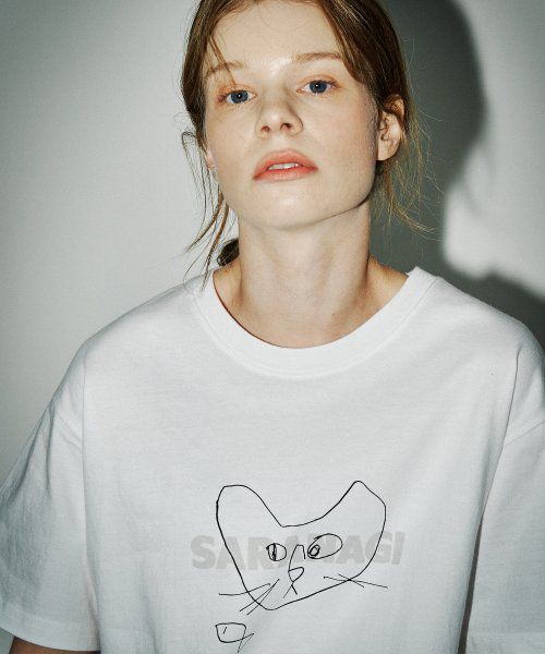 SE05-DOODLE TSHIRT WHITE 