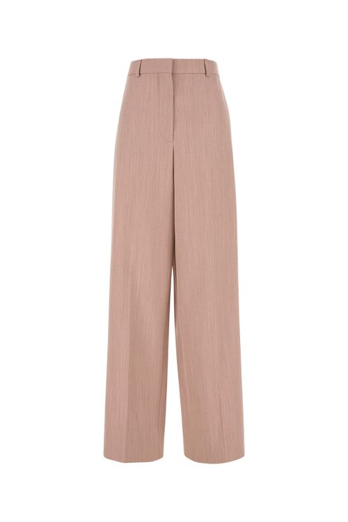 Wool Trousers — Pink