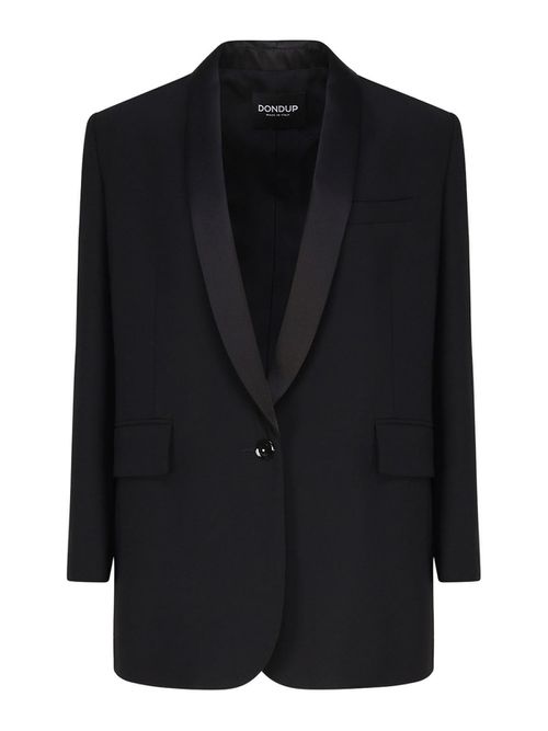 Wool single breasted blazer
