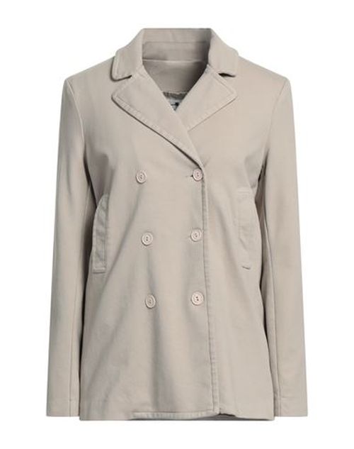 Woman Blazer Beige Size M Cotton, Viscose, Elastane