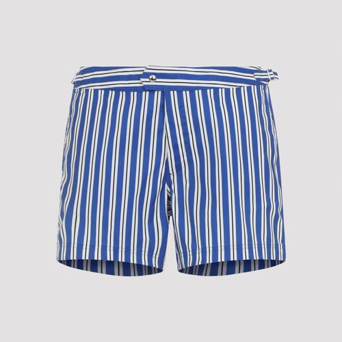 Regimental Stripe Mini Swim Shorts