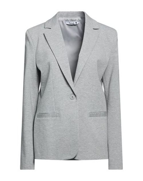 Woman Blazer Light grey Size L Viscose, Polyamide, Elastane