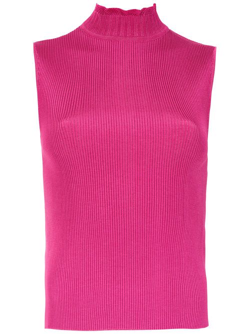 Nika high neck top - Pink