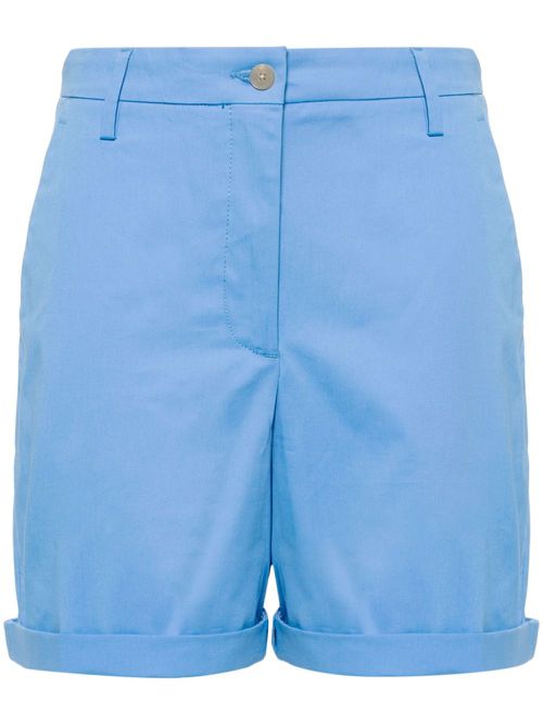 Tailored chino shorts - Blue