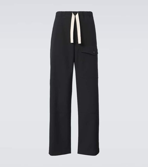Wool sweatpants