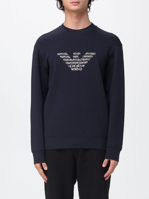 Sweatshirt Men color Blue