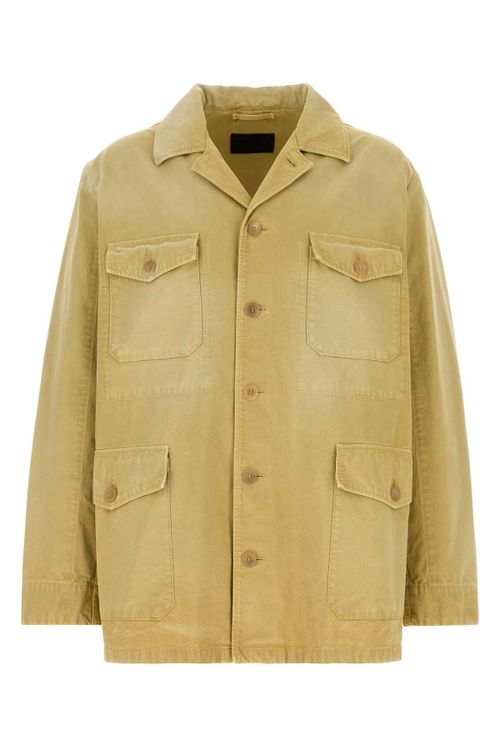 Beige Cotton Jacket
