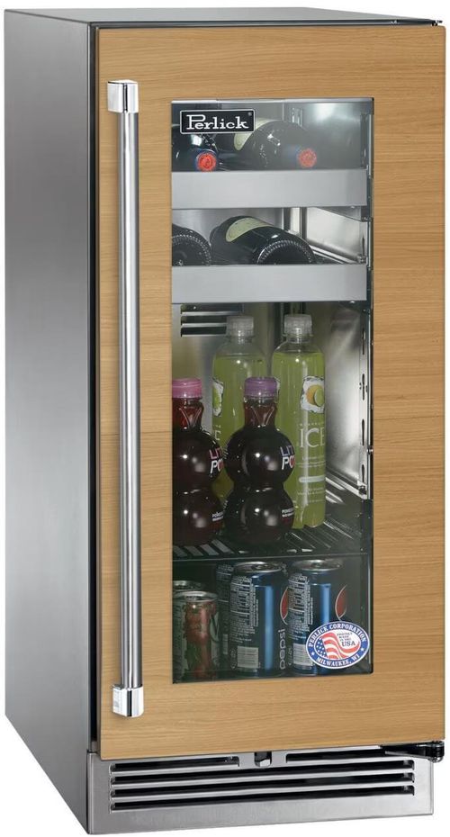 Perlick Signature Marine 15" Built In Undercounter Beverage Center HP15BM44R