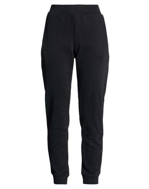 Woman Pants Black Size L Cotton, Polyester