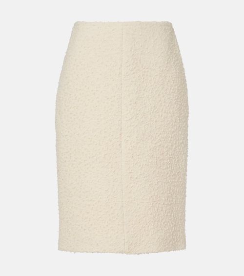 Malva wool midi skirt