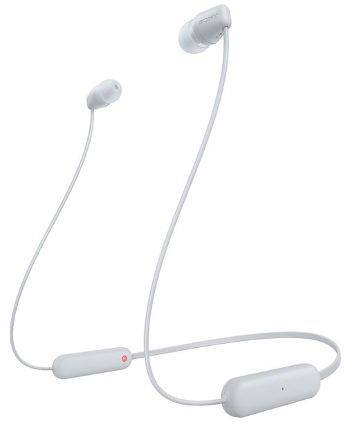 White Wireless In-ear Headphones