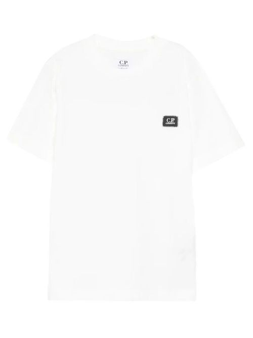 Logo Patch-Print Cotton T-Shirt