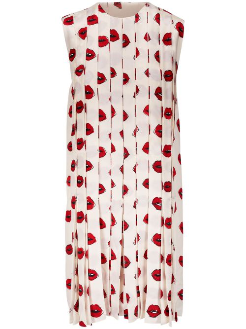 Blazz graphic-print dress - Neutrals