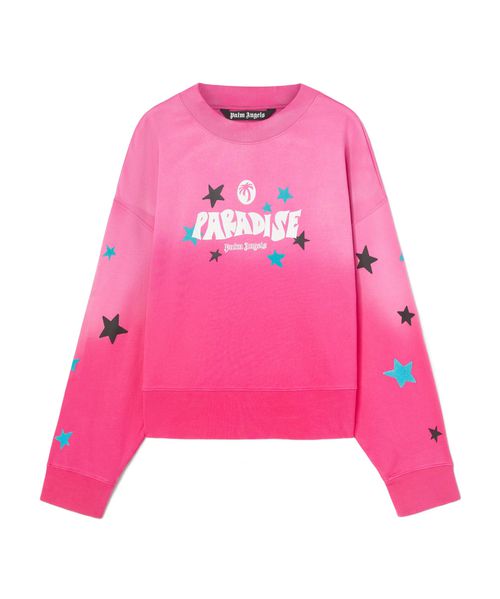 Palm Angels | Palm Angels Paradise Palm Crewneck Sweatshirt | Realry