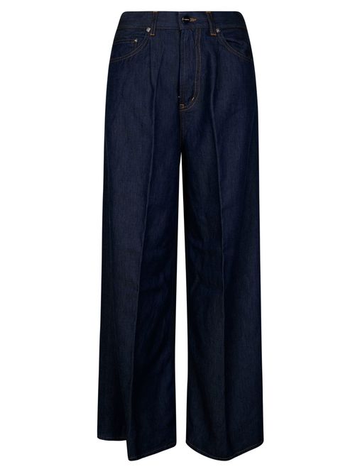 Maggie Wide Leg 5-Pocket Jeans